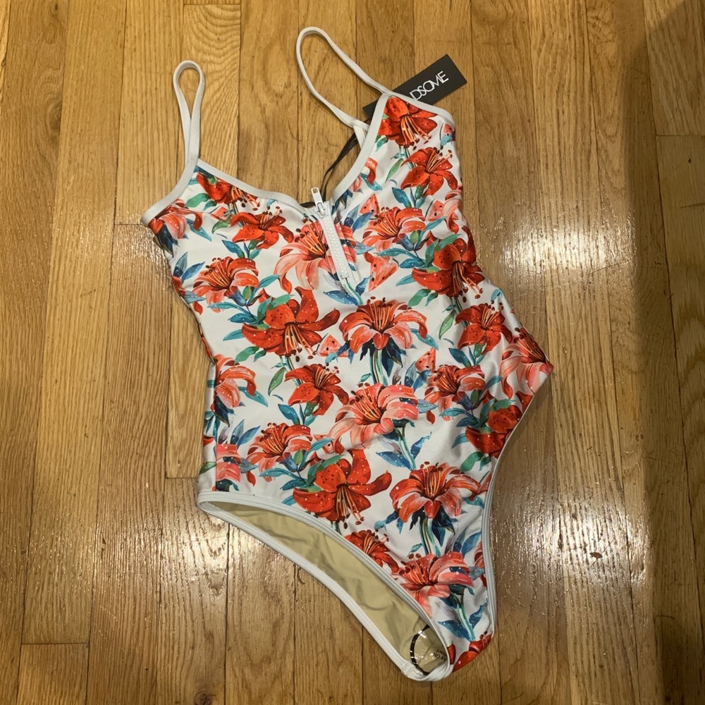 We Are Handsome Tropical One Piece